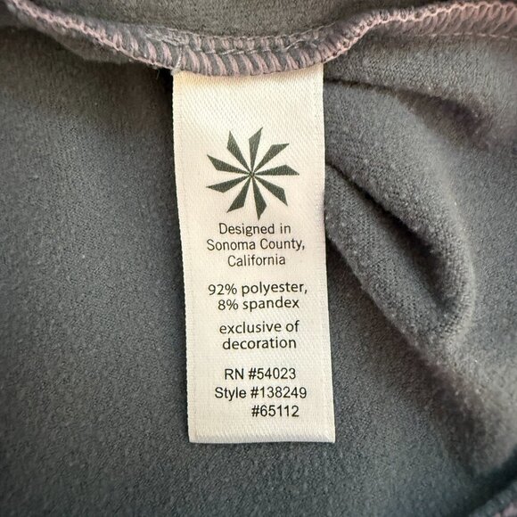 Athleta Plush Tech Pullover Hoodie Women's Medium Gray Active Running Outdoor - Picture 12 of 13